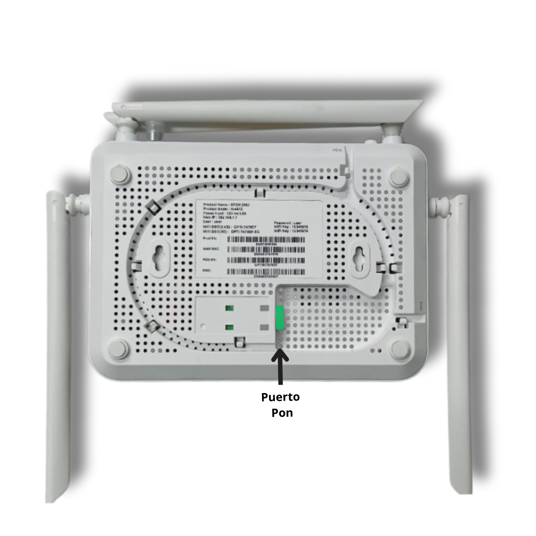 ONU XPON 1xCATV+4GE+WIFI6 2.4/5.8 Tech H-4412 - Imagen 3