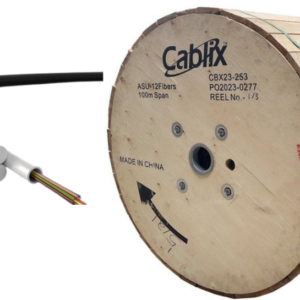 FIBRA 12 HILOS ASU 100M SPAN 2.5T CABLIX H-5121