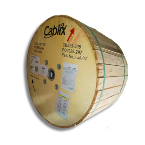 OP. FIBRA 6 HILOS ASU 100M SPAN CABLIX H-5120